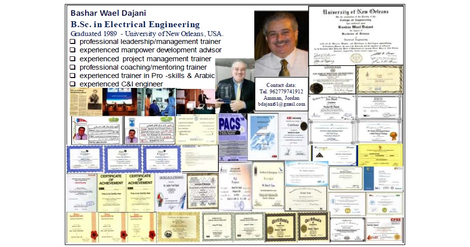 career development trainer jordan bashar dajani