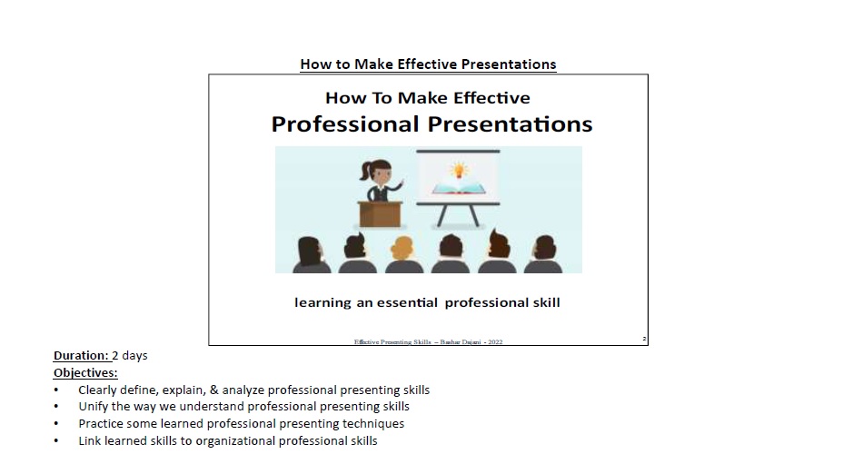 powerpoint course effective presentations training jordan
